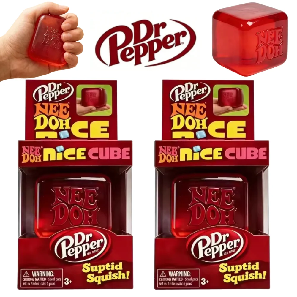 Dr Pepper X NeeDoh Nice Cube S - огляд і ціна Fidget Cube Original