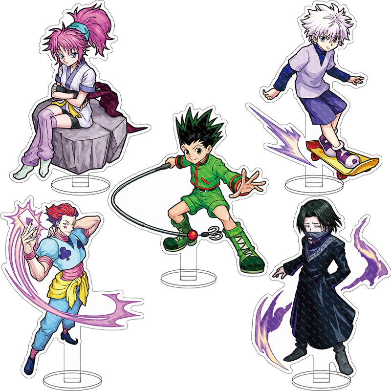 16CM Anime HUNTER×HUNTER Machi - огляд і ціна Figma Stand Set