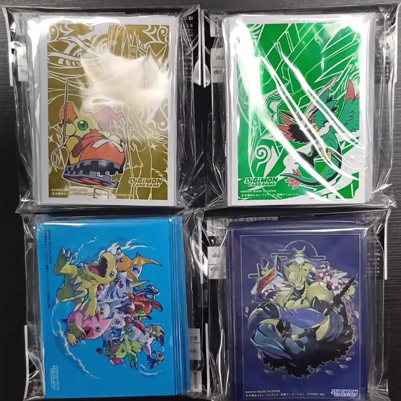 Digimon Card Sleeves 60pcs Set - огляд і ціна Card Penny Sleeve