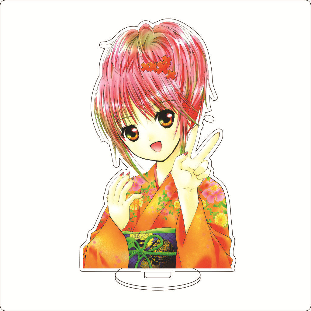 16CM Anime Shugo Chara! Amu Hi - огляд і ціна Figma Stand Set