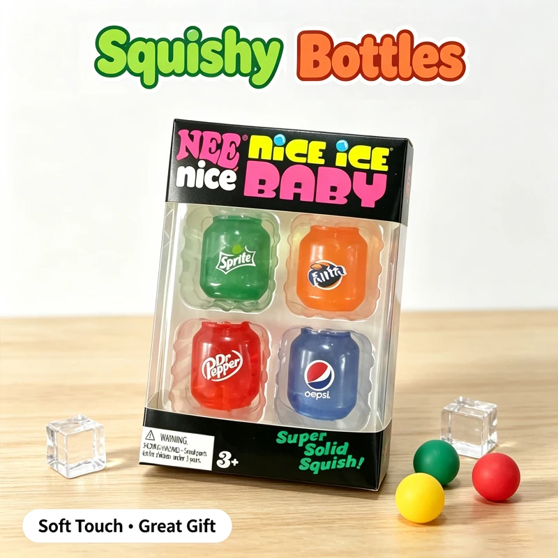 NeeDoh Squeeze Stress Can Mini - огляд і ціна Fidget Cube Original