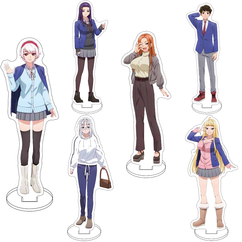 16CM Acrylic Figure Stand Anim - огляд і ціна Figma Stand Set