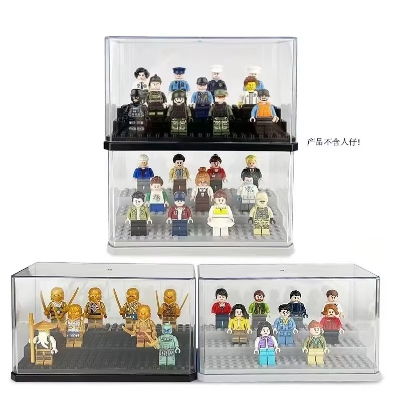 Acrylic mini doll Display Box, - огляд і ціна Building Block Mini