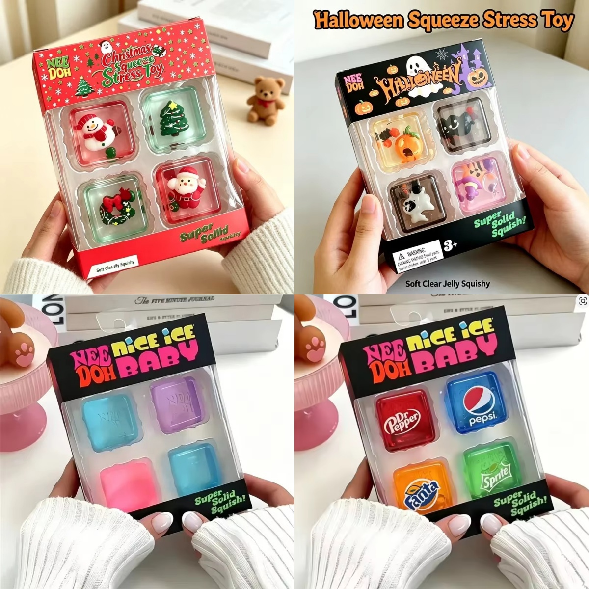 2026 new Needoh Nice Ice Baby  - огляд і ціна Fidget Cube Original